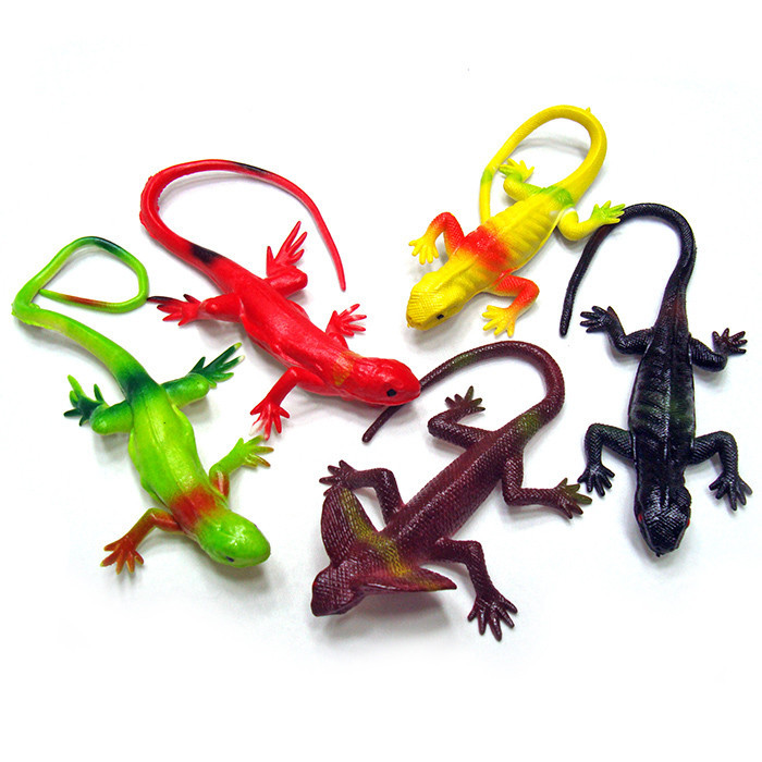 Гумова Ящірка іграшка, фото 1