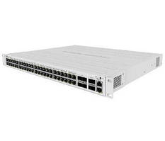 Комутатор 48 портів керуємо MikroTik CRS354-48P-4S+2Q+RM PoE