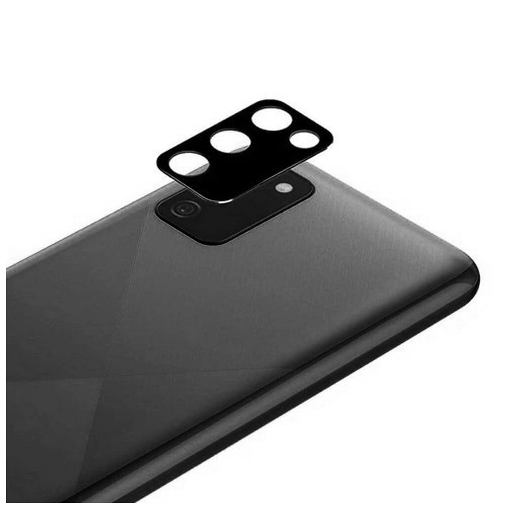 Захисне скло на камеру 3D для Samsung Galaxy A03S Black