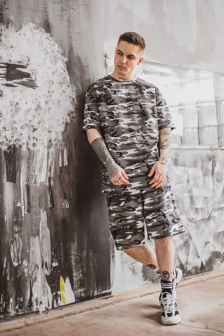 Купить Мужская футболка 'Player' камуфляжная XXL-3XL, цена 765 ₴ — Prom ...