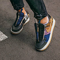 Nike Air Force x Travis Scott "Cactus Jack" / Найк Аїр форс тревіс сктотт кактус джек, фото 6