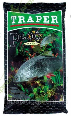 Прикормка Traper Серія Secret Roach Black (Плотва чорний)1.0 кг