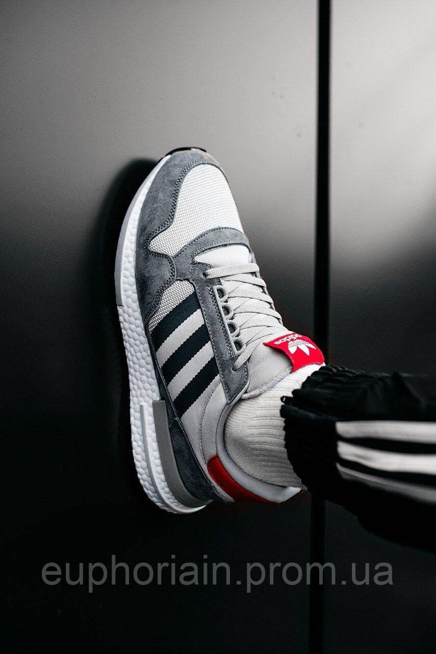 Кроссовки, кеды отличное качество Adidas ZX 500 RM Grey Four Размер 45 - фото 3 - id-p1696041980