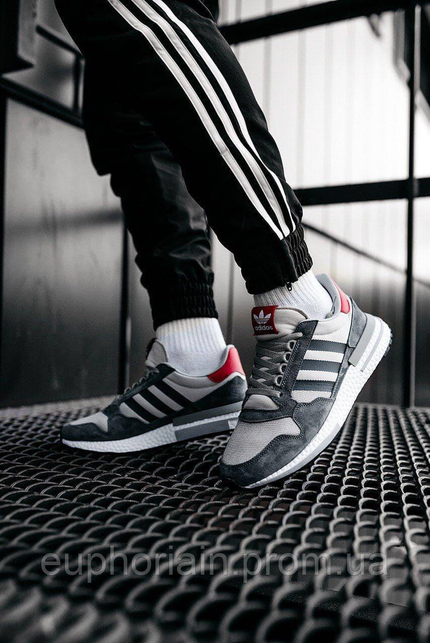 Кроссовки, кеды отличное качество Adidas ZX 500 RM Grey Four Размер 45 - фото 7 - id-p1696041980