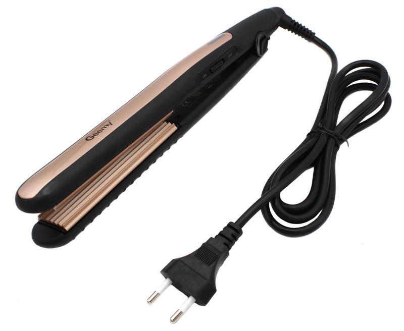 Плойка випрямляч для волосся Geemy GM-2955w