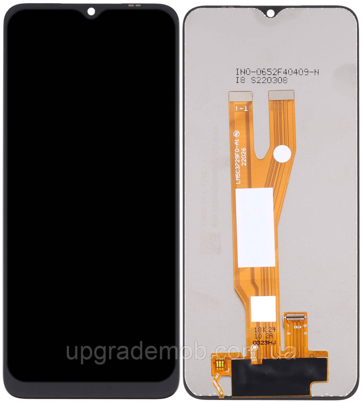 Дисплей-модуль тачскрин Samsung A032 Galaxy A03 Core чорний