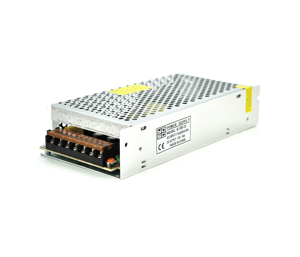Импульсный блок питания YOSO 12В 10A (120W) S-120-12 перфорированный Q50 (208*102*46) 0,45 кг