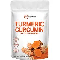 Microingredients Pure Organic Curcumin / Органический порошок куркумы 50 грам