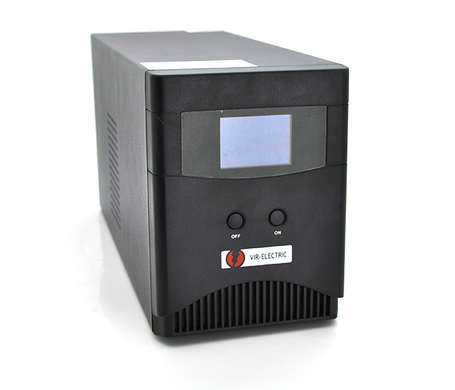 Автономний інверторVIR-ELECTRIC NB-T102 LCD 1500VA(1000Вт) ДБЖ чиста синусоїда зі стабилизором для АКБ 12В, фото 1