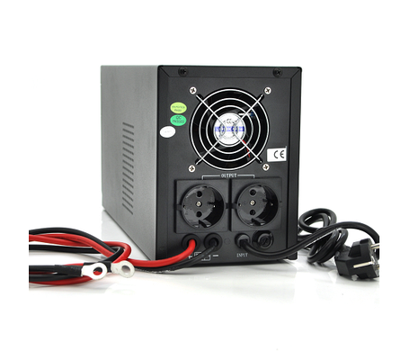 Автономний інверторVIR-ELECTRIC NB-T102 LCD 1500VA(1000Вт) ДБЖ чиста синусоїда зі стабилизором для АКБ 12В, фото 3