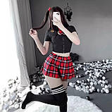 Ігровий комплект білизни "школярка" для сексуальних ігор, фото 5