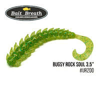 Приманка Bait Breath BUGSY 3,5" Rock Soul (10 шт.) (Ur200 Chartreuse)