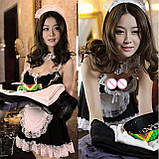 Ігровий еротичний костюм покоївки, фото 6