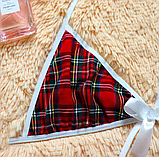 Жіноча ігрове білизна в клітинку для сексу, фото 9