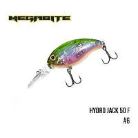 Воблер Megabite  Hydro Jack 50 F (50 мм,  9,01гр,  3m) (6)