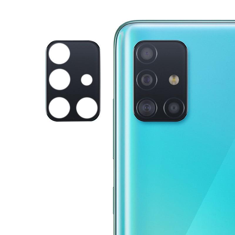 Захисне скло на камеру 3D для Samsung M51 Black