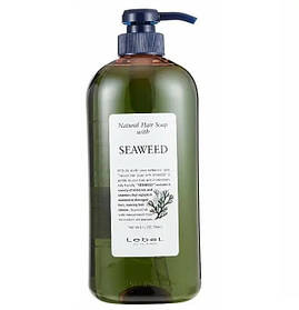Шампунь Lebel Hair Soap with Seaweed для нормального волосся і слабо пошкодженого волосся, 720 мл, Японія