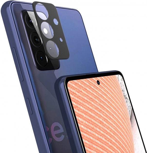 Захисне скло на камеру 3D для Huawei P40 Pro + Black