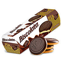 Печенье Şölen Biscolata Pia с шоколадным кремом и черным шоколадом 100 грм