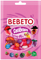Драже желейное Bebeto Cool Beans Berry Mix 60 грм