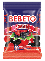 Жевательные конфеты Bebeto Ягоды70 гр 12х6