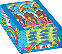 Жевательные конфеты Bebeto Кислые палочки Тутти-фрутти 35 г x 24 шт