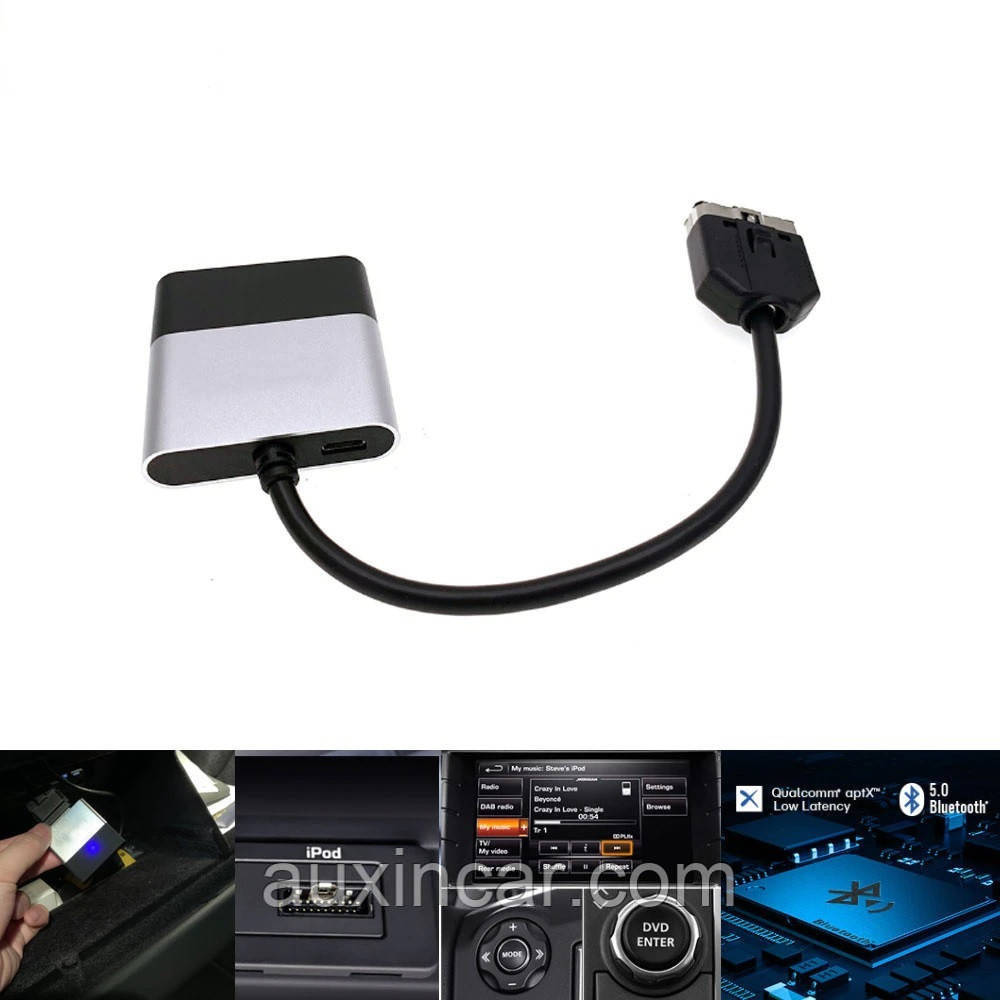 Автомобільний INVERY/Airdual кабель Bluetooth A2DP адаптер для Range Rover/Land Rover