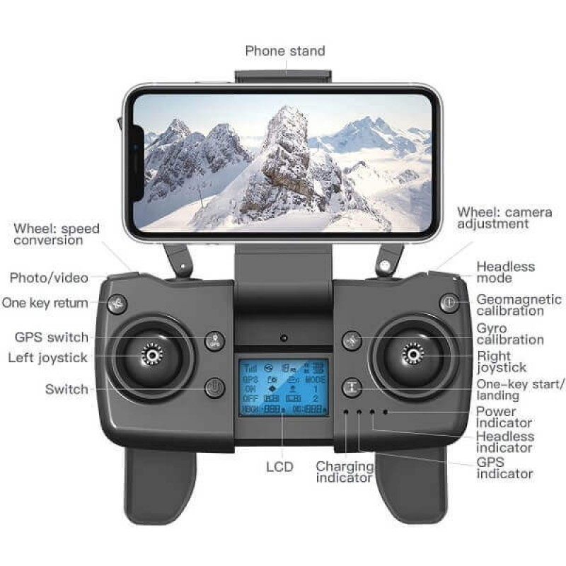 Drone com camera e deals gps