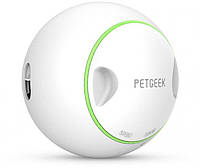 Интерактивная игрушка - кормушка мячик для собак и котов авоматическая Petgeek Foodie Orb