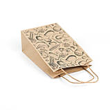 Пакет подарунковий 150*90*240 маленька паперова Дитяча сумка розмальовка Крафт пакет для солодощів, фото 4