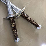 1:1 Косплей м'який меч Фродо 72 см. з фільму Володар Перстнів Хобіт RESTEQ, фото 6