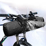 Водонепроникна сумка на кермо велосипеда. Сумка на раму велосипед NewBoler. Аксесуари сумки для велосипеда, фото 3