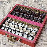 Шахова дошка в китайському стилі 21 х 21 см. Шахи. Шахова дошка з фігурами, фото 2