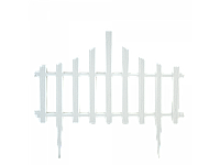 Набір Огорожу для газону "Парканчик" (білий флок)