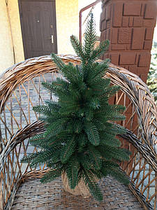 Ялинка офісна Преміум 60см лита на пні  // Ялиночка на стіл лита