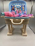 Дитяче трюмо-валіза Холодне серце 2, дитячий набір салон краси, фото 3