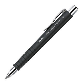 Ручка кулькова автоматична синя 1,4 мм, Poly Ball XB, 241153 Faber-Castell