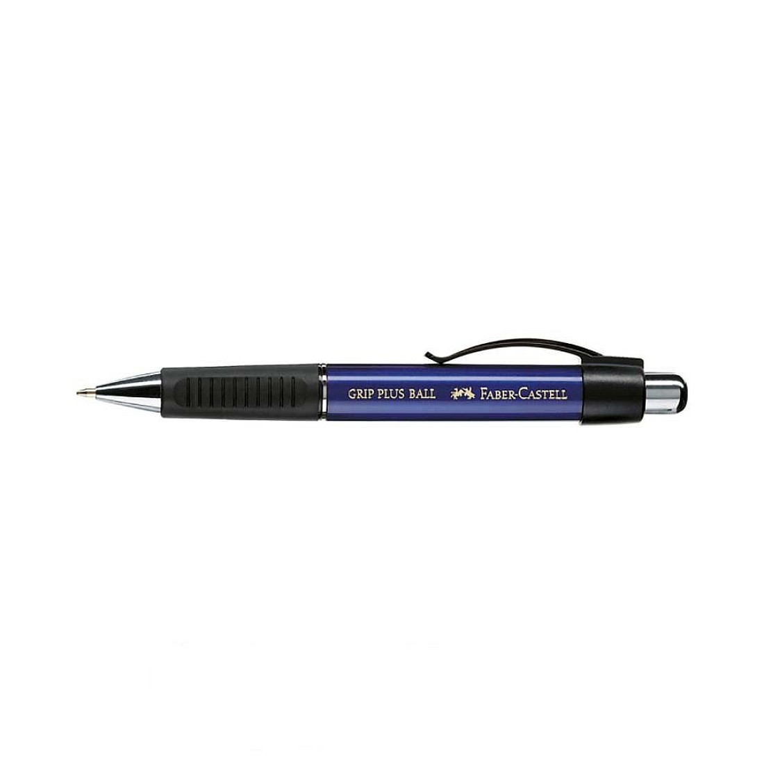 Ручка кулькова автоматична синя 0.7 мм, Grip Plus Ball 140715 Faber-Castell, фото 1