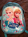 Рюкзак Холодне серце RESTEQ, шкільна сумка для дівчаток, рюкзак для школи, рюкзак Frozen 38x26x14 см, фото 3