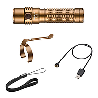 Компактний Потужний Тактичний Ліхтар Mactronic Sirius T25 (2500 Lm) USB Rechargeable (THH0172) Польща, фото 6