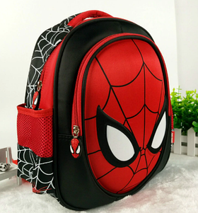 Рюкзак Людина павук RESTEQ, шкільна сумка для хлопчиків, рюкзак для школи 29*28*15 см