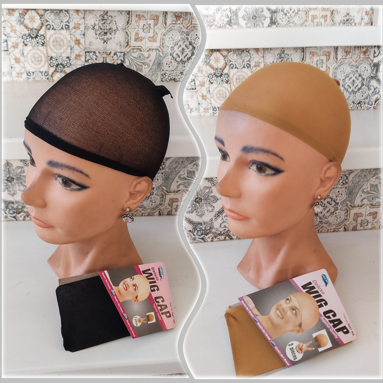 Шапочка капронова під перуку 2 шт.(тільки з замовленням перуки), фото 1