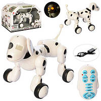 Интерактивная танцующая собака робот Smart Dog, светодиодные глаза, 23 см