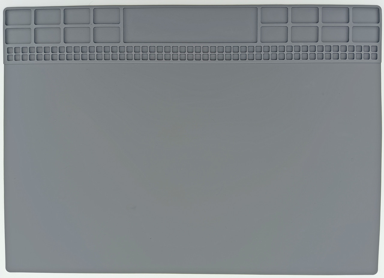 Термостійкий килимок силіконовий TE-613 350*250 мм СІРИЙ