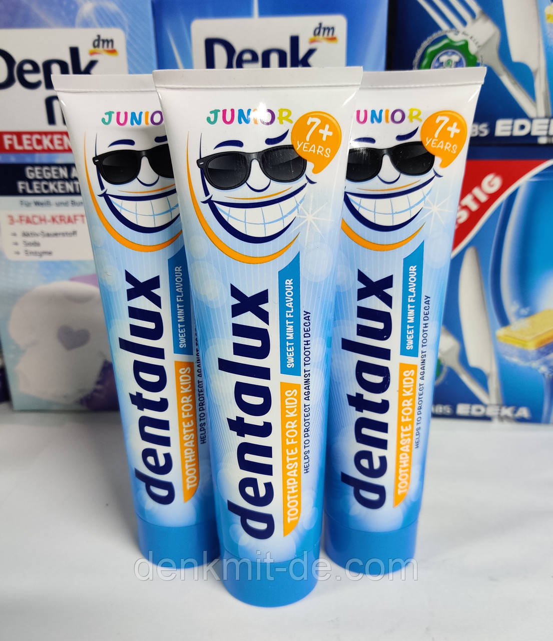Дитяча зубна паста Dentalux Junior Мята (7+ років) 100 мл