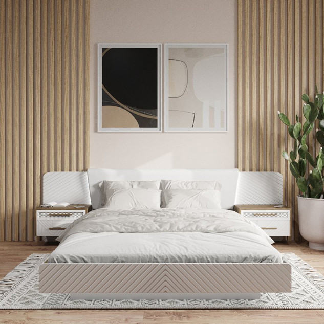 Ліжко "Бруклін 2 Бiлий", фото 1