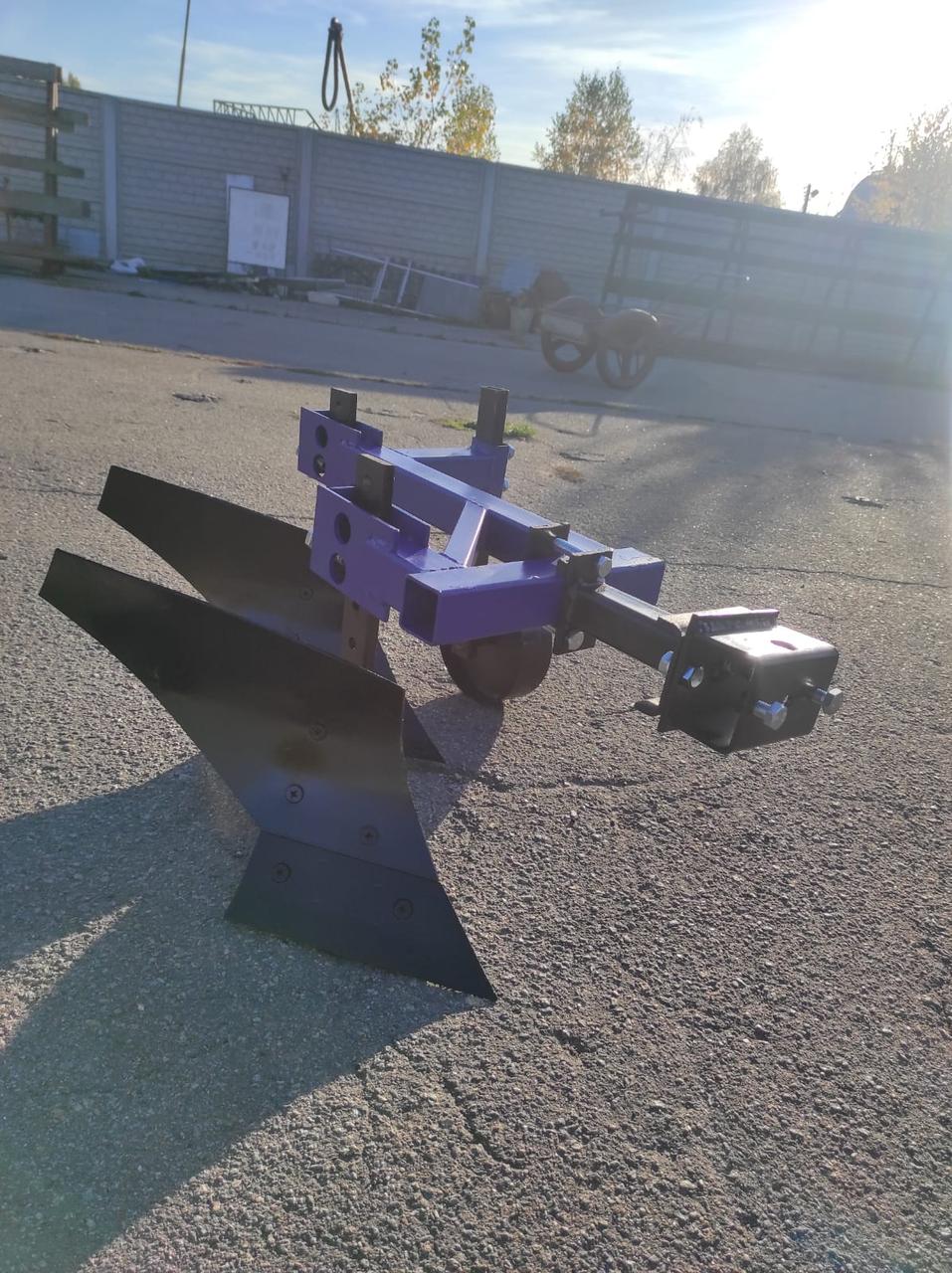 Плуг двокорпусний (мотоблоковий) 2*20, фото 1