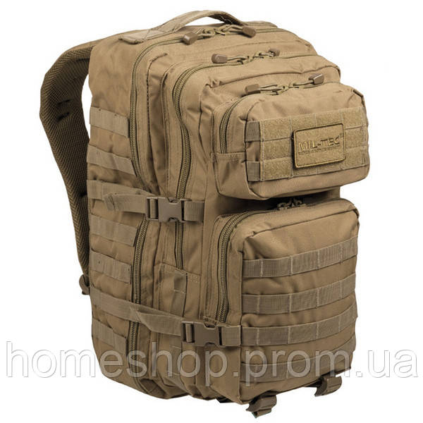 Штурмовий тактичний рюкзак 36 L Mil-Tec assault pack Койот Мульти Кам (Multi cam)