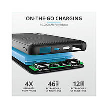 Портативний зарядний пристрій Power Bank 10000 mAh Lenyes PX161, фото 6