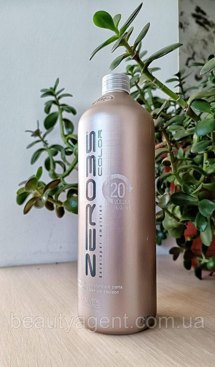 Крем-оксидант Emmebi Италія ZER035 емульсійний 6% perfum developer emulsion 20 vol